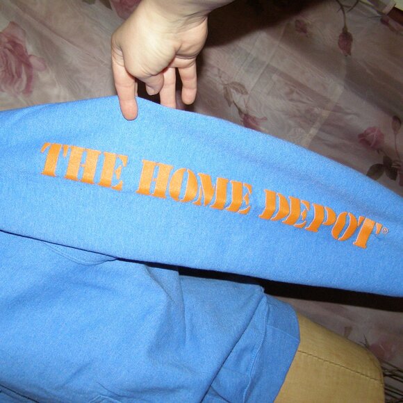 Size M 8-10 Women's HOME DEPOT hoodie - Picture 7 of 10